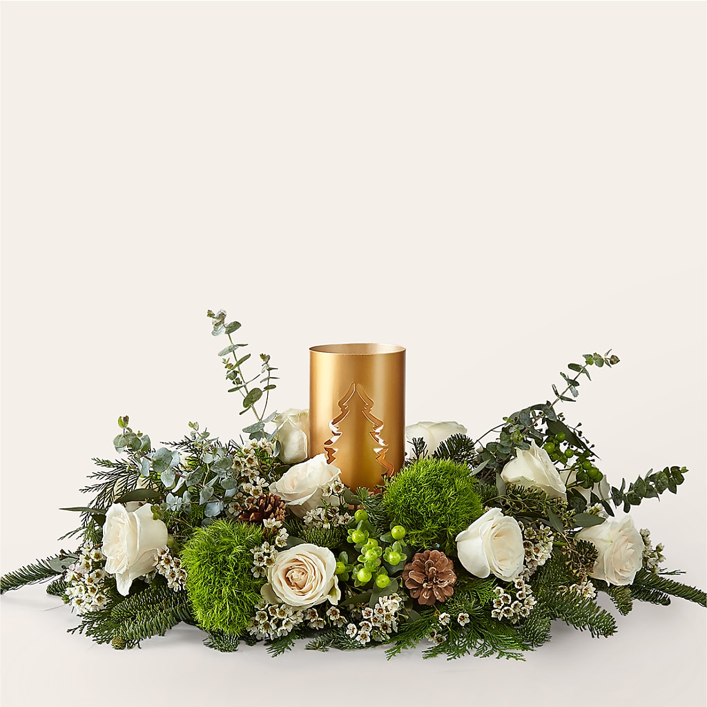 Chestnuts Roasting Centerpiece – VASEFUL FLOWERS & GIFTS, Princeton NJ