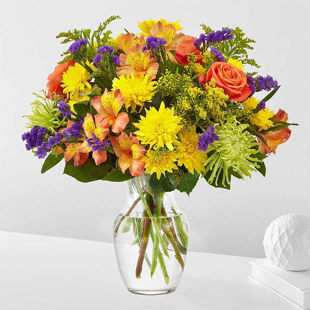Marmalade Skies Bouquet – VASEFUL FLOWERS & GIFTS, Princeton NJ
