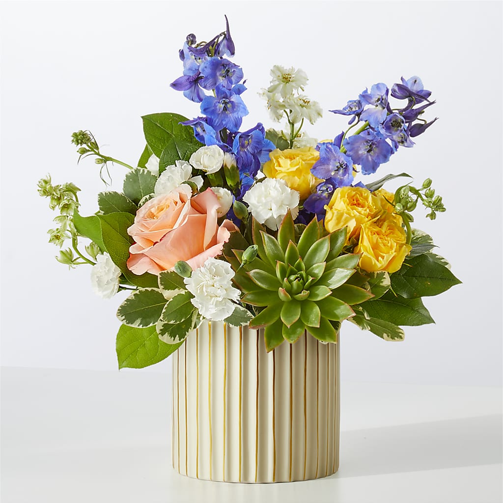 Cobalt Reverie Bouquet – VASEFUL FLOWERS & GIFTS, Princeton NJ
