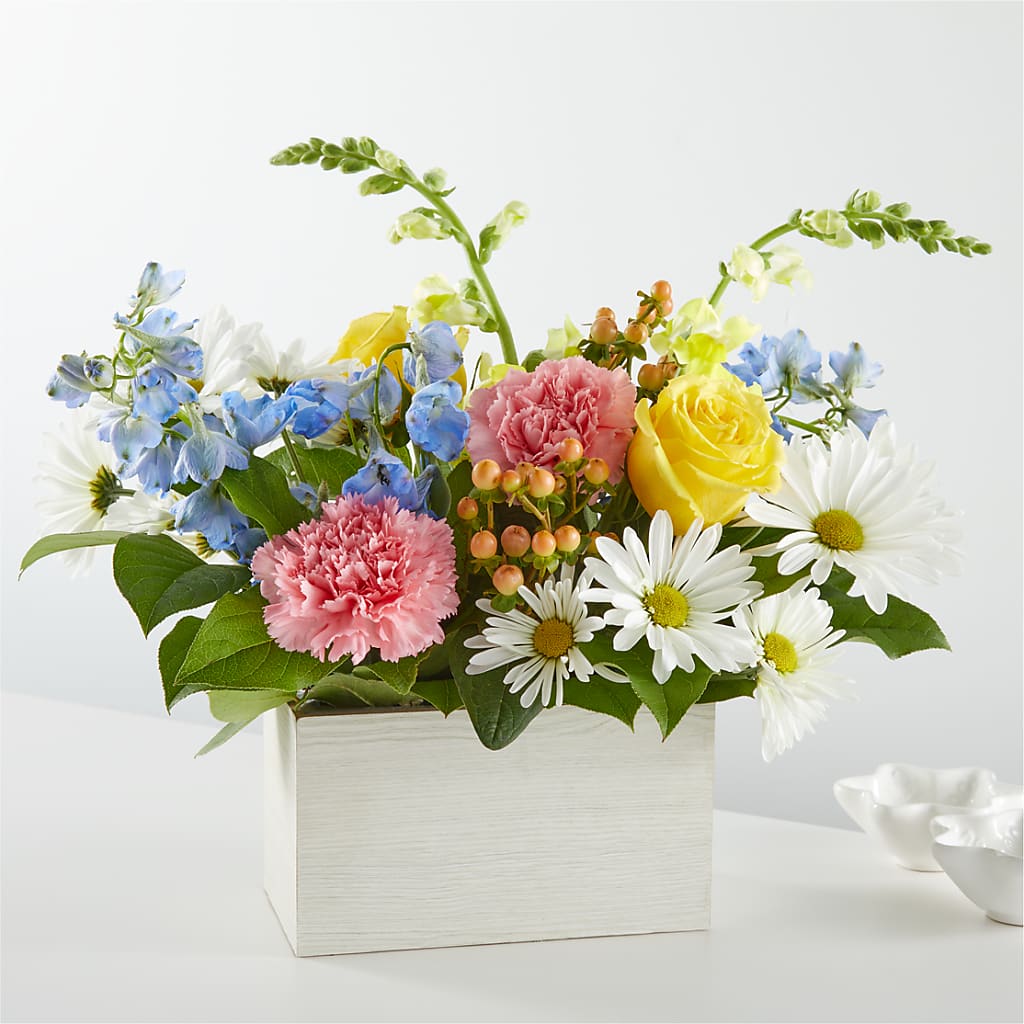 Sun Salutation Box Bouquet – VASEFUL FLOWERS & GIFTS, Princeton NJ