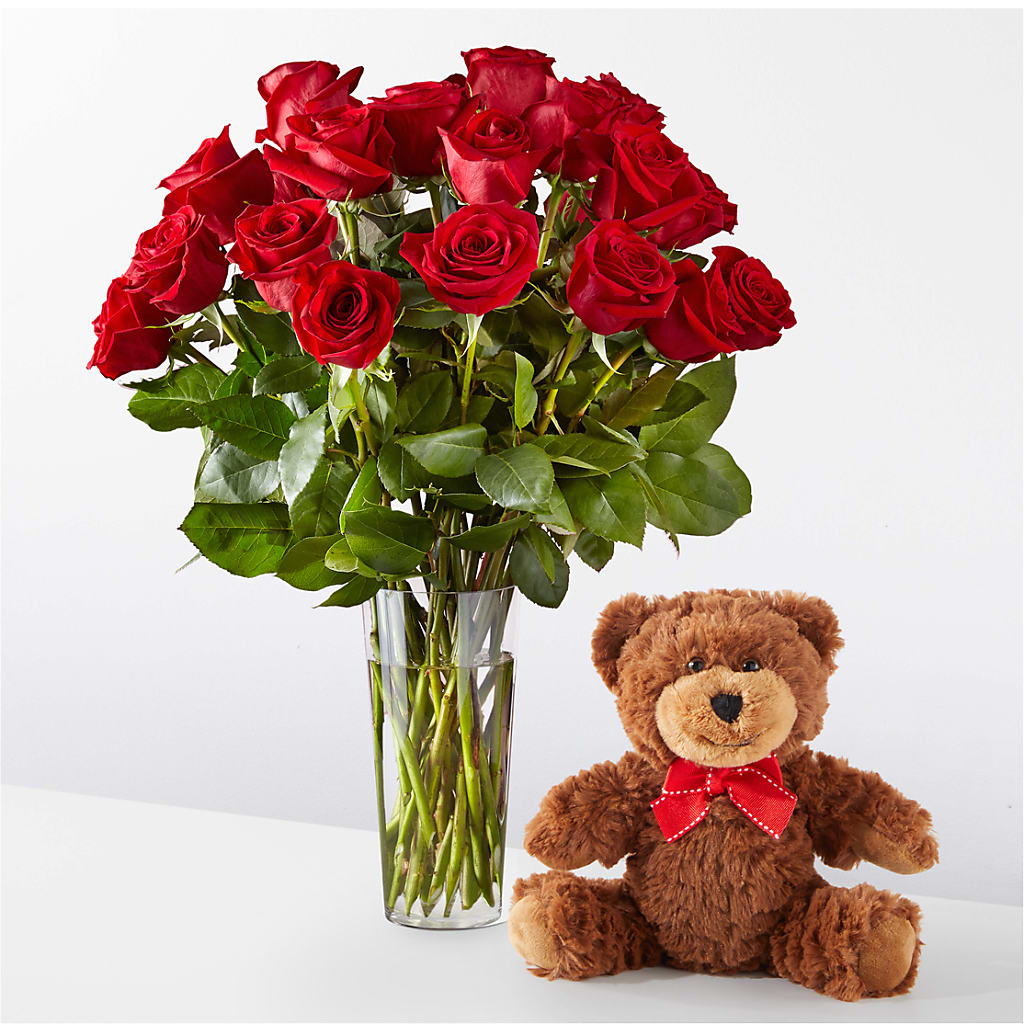 Romantic Long Stem Red Rose Bouquet Bundles – VASEFUL FLOWERS & GIFTS, Princeton NJ