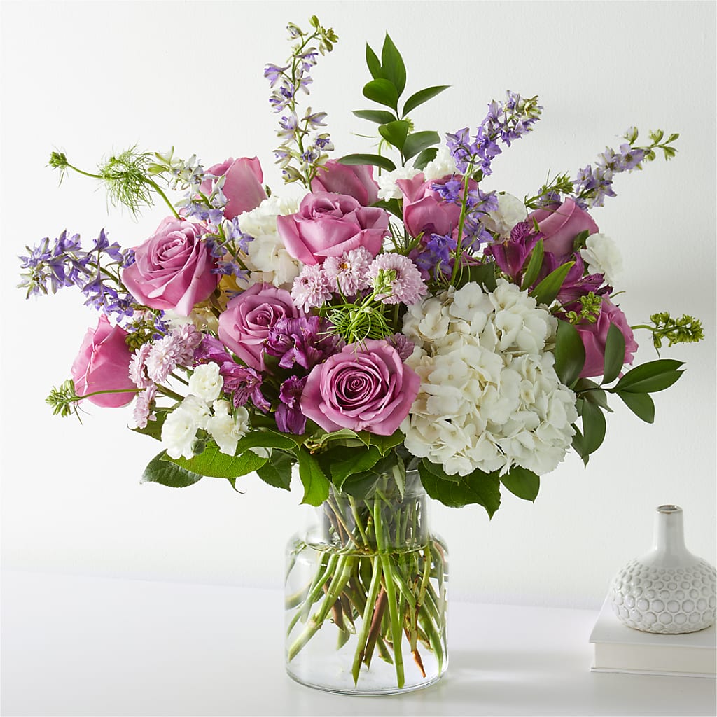 Violet Caress Bouquet – VASEFUL FLOWERS & GIFTS, Princeton NJ