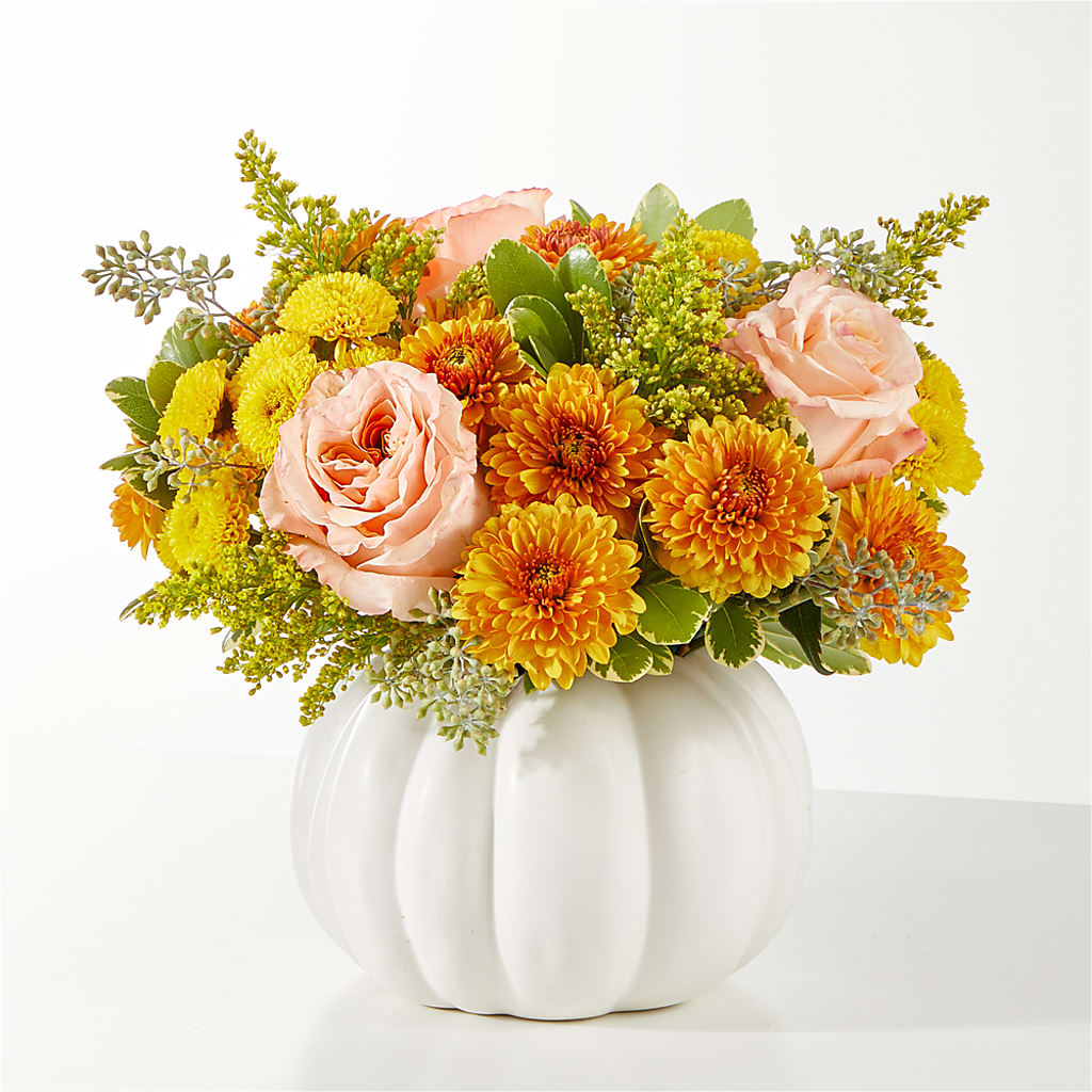 Peachy Pumpkin – VASEFUL FLOWERS & GIFTS, Princeton NJ
