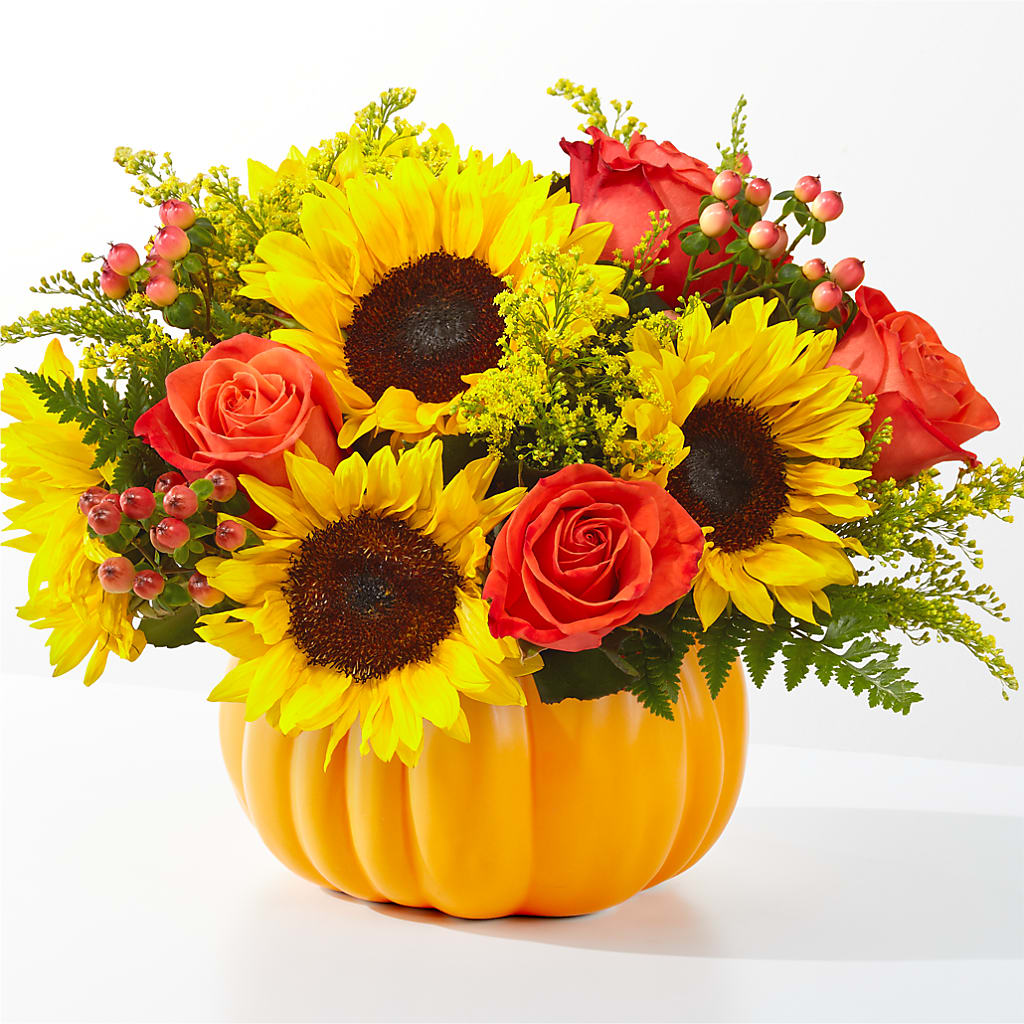 Pick of the Patch Pumpkin Bouquet – VASEFUL FLOWERS & GIFTS, Princeton NJ