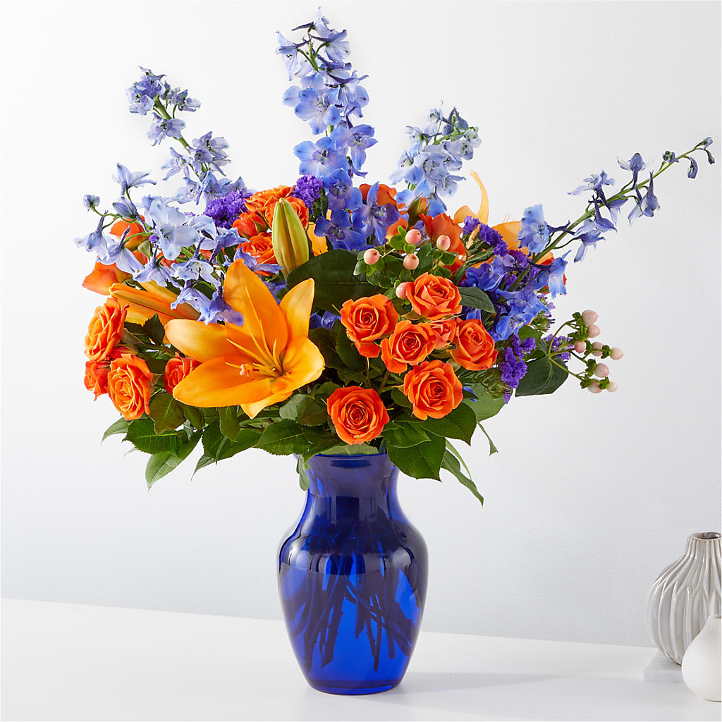 Radiant Citrus Bouquet – VASEFUL FLOWERS & GIFTS, Princeton NJ