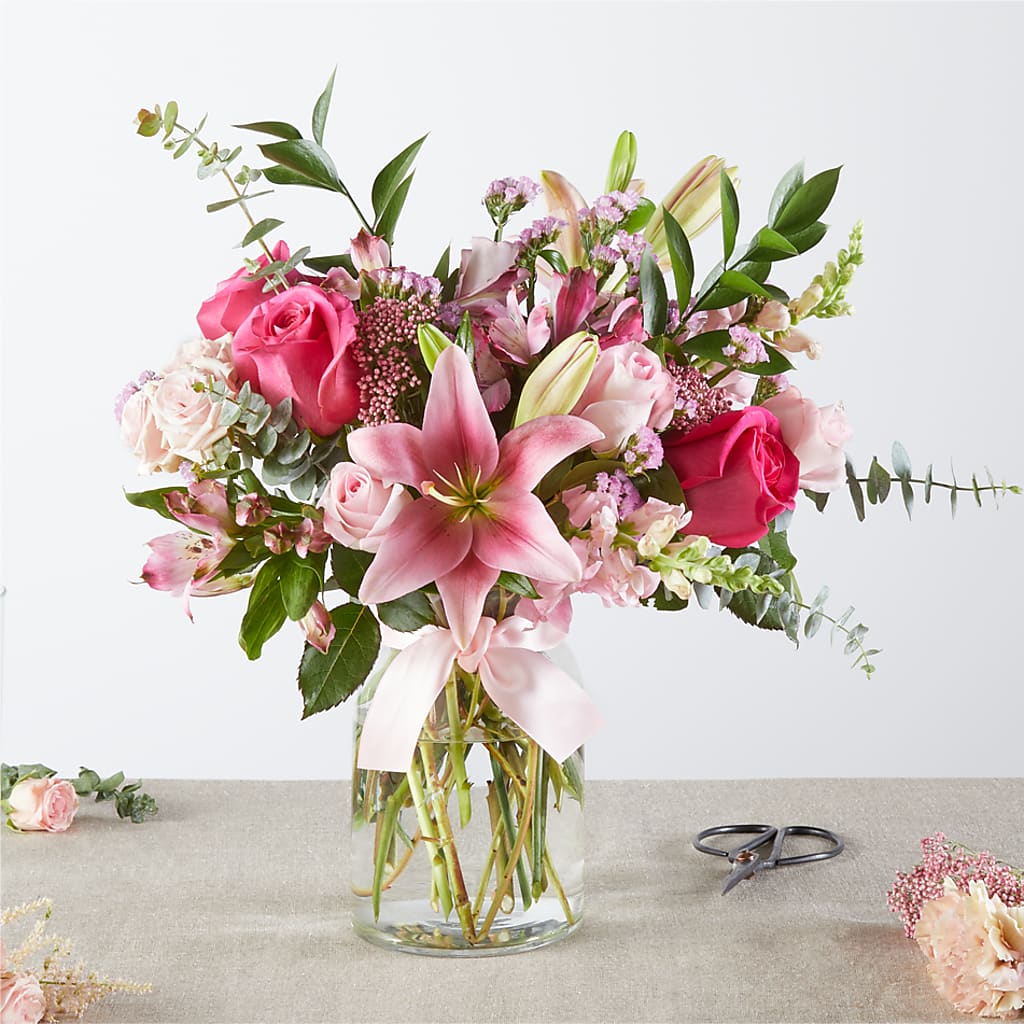 Pink Ribbon - A Florist Original – VASEFUL FLOWERS & GIFTS, Princeton NJ