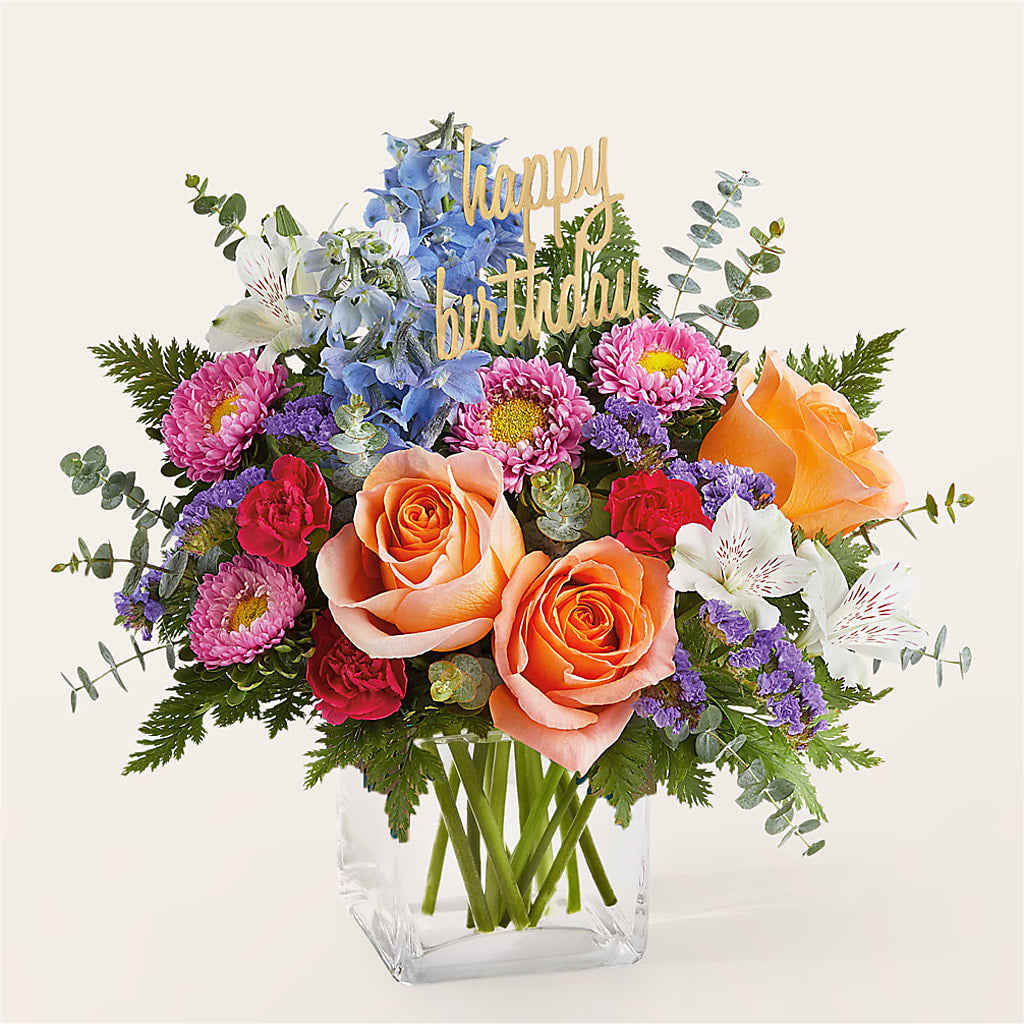 Birthday Bash Bouquet – VASEFUL FLOWERS & GIFTS, Princeton NJ