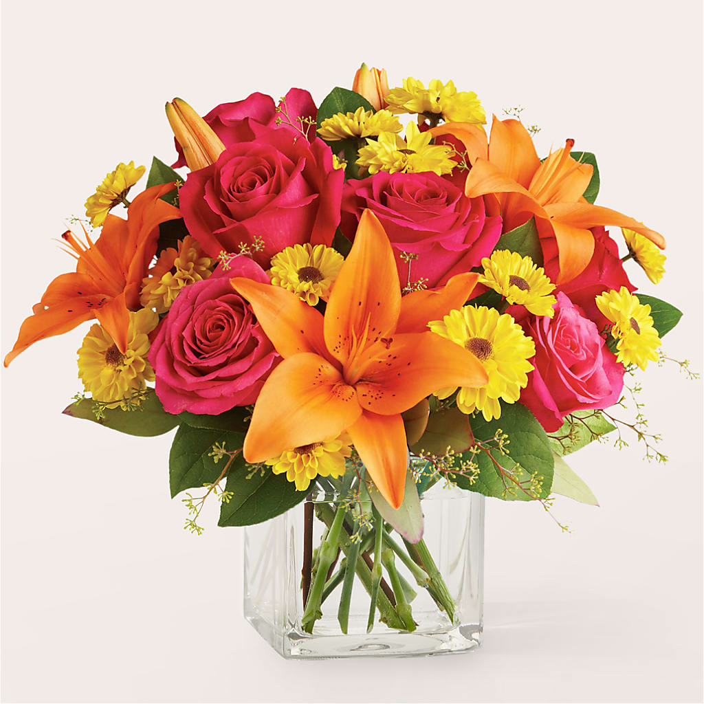 Neon Lights Bouquet – VASEFUL FLOWERS & GIFTS, Princeton NJ
