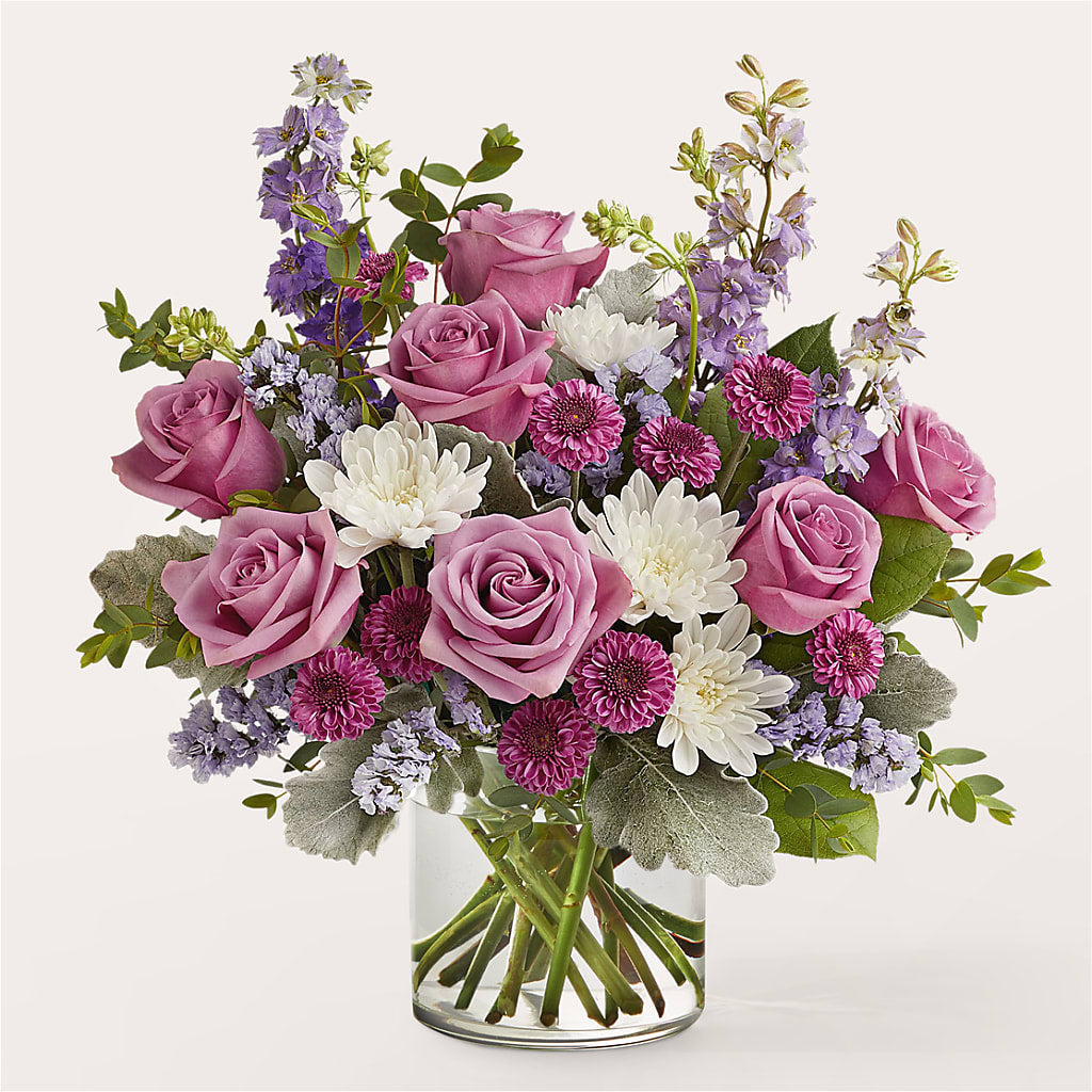 Violet Frost Bouquet – VASEFUL FLOWERS & GIFTS, Princeton NJ