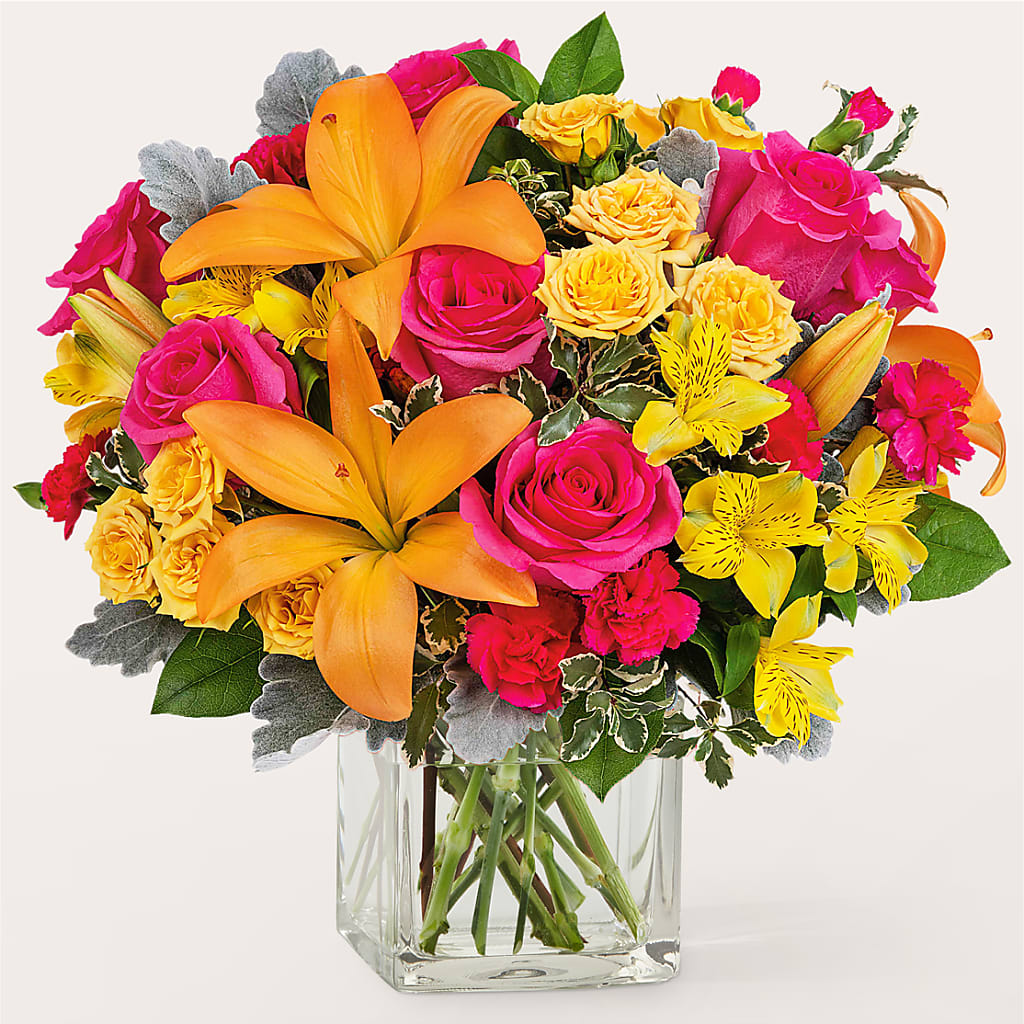 To the Tropics Bouquet – VASEFUL FLOWERS & GIFTS, Princeton NJ