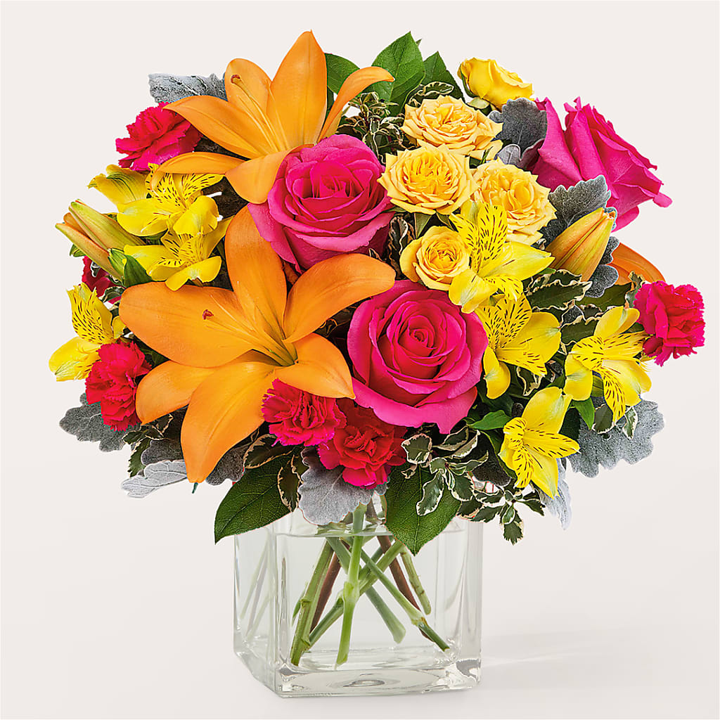 To the Tropics Bouquet – VASEFUL FLOWERS & GIFTS, Princeton NJ