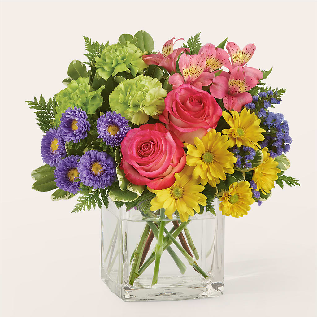 Candy Jar Bouquet – VASEFUL FLOWERS & GIFTS, Princeton NJ