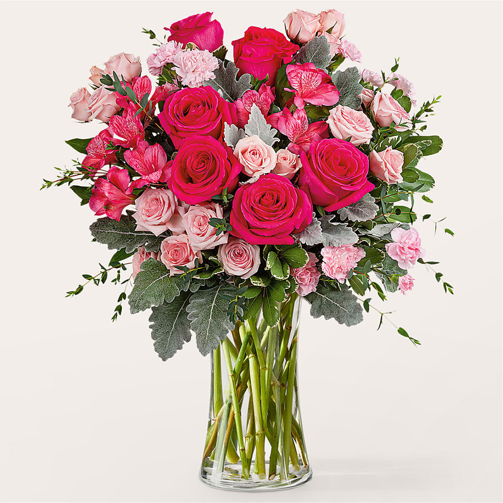 Tickled Pink Bouquet – VASEFUL FLOWERS & GIFTS, Princeton NJ
