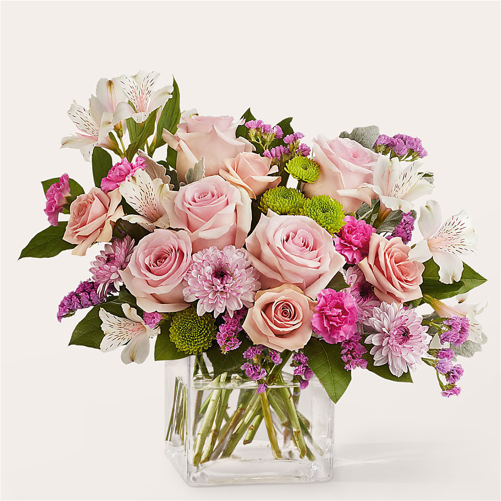 Pink Suede Bouquet – VASEFUL FLOWERS & GIFTS, Princeton NJ
