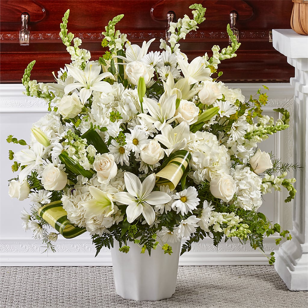 Thoughts of Tranquility Floor Basket – VASEFUL FLOWERS & GIFTS, Princeton NJ