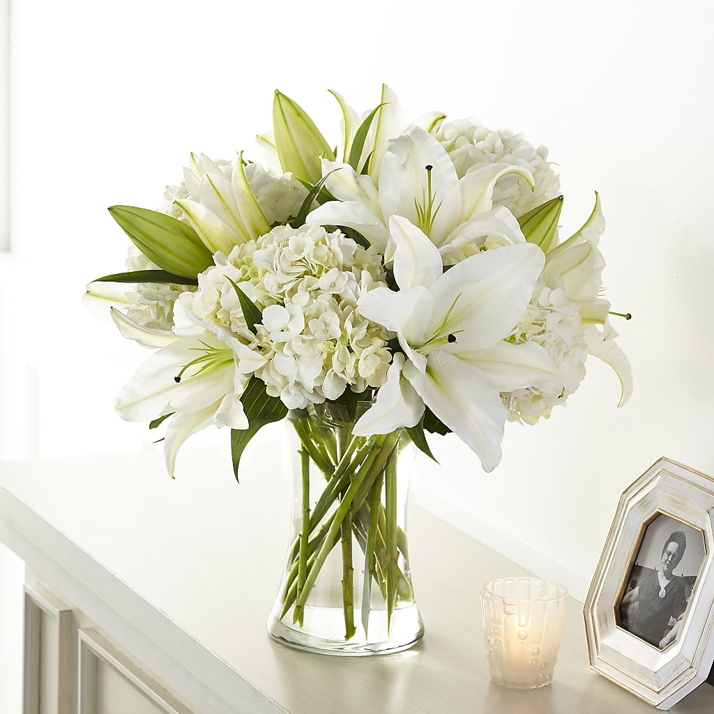 Compassionate Lily Bouquet – VASEFUL FLOWERS & GIFTS, Princeton NJ