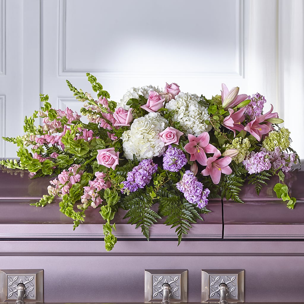 Life's Gratitude Casket Spray – VASEFUL FLOWERS & GIFTS, Princeton NJ