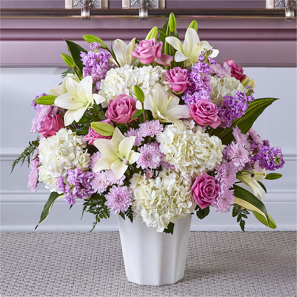 Heaven Sent Floor Basket – VASEFUL FLOWERS & GIFTS, Princeton NJ