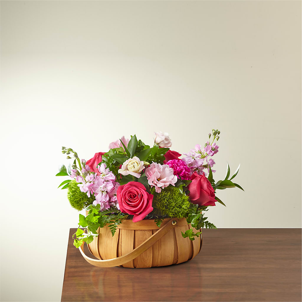 Radiance in Bloom Basket – VASEFUL FLOWERS & GIFTS, Princeton NJ