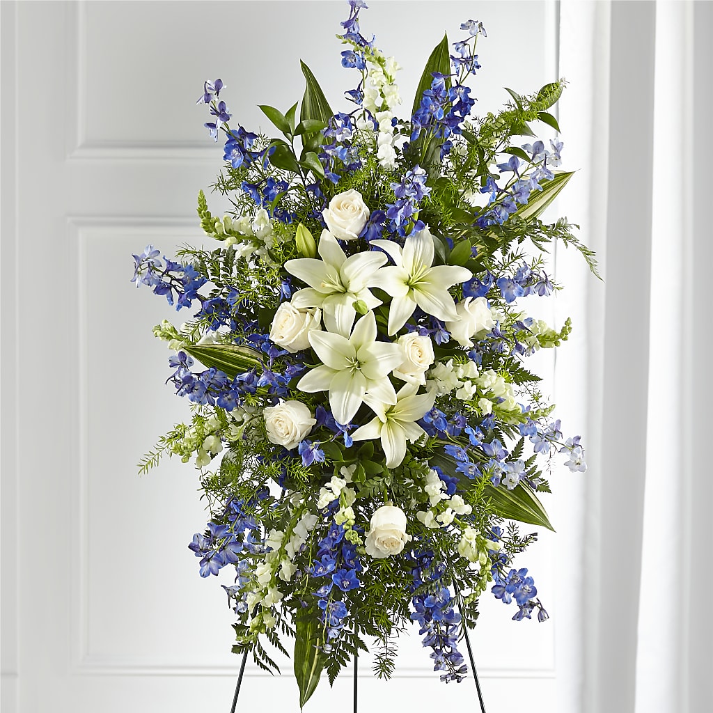 Faithful Friend Standing Spray – VASEFUL FLOWERS & GIFTS, Princeton NJ