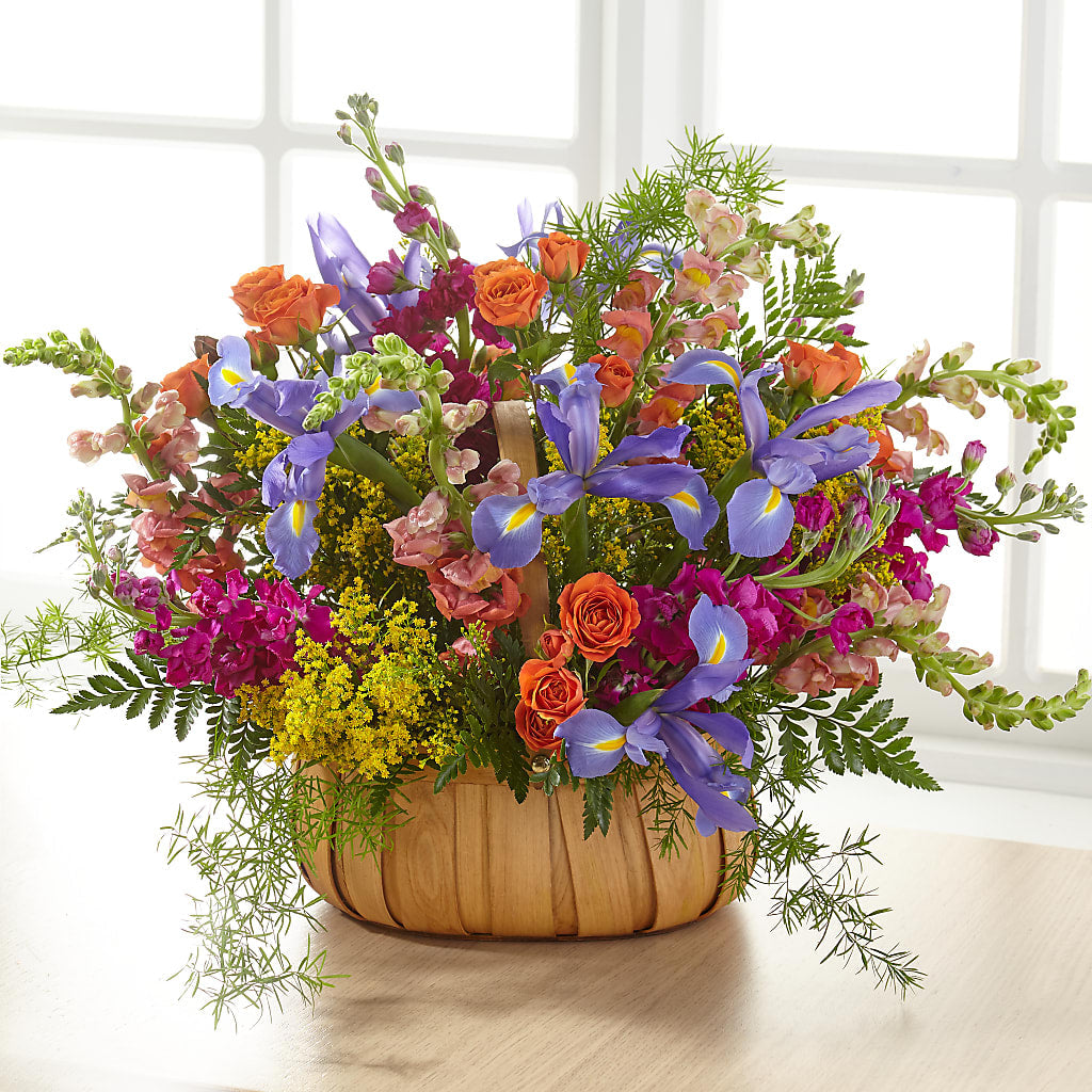 Garden of Life Basket – VASEFUL FLOWERS & GIFTS, Princeton NJ