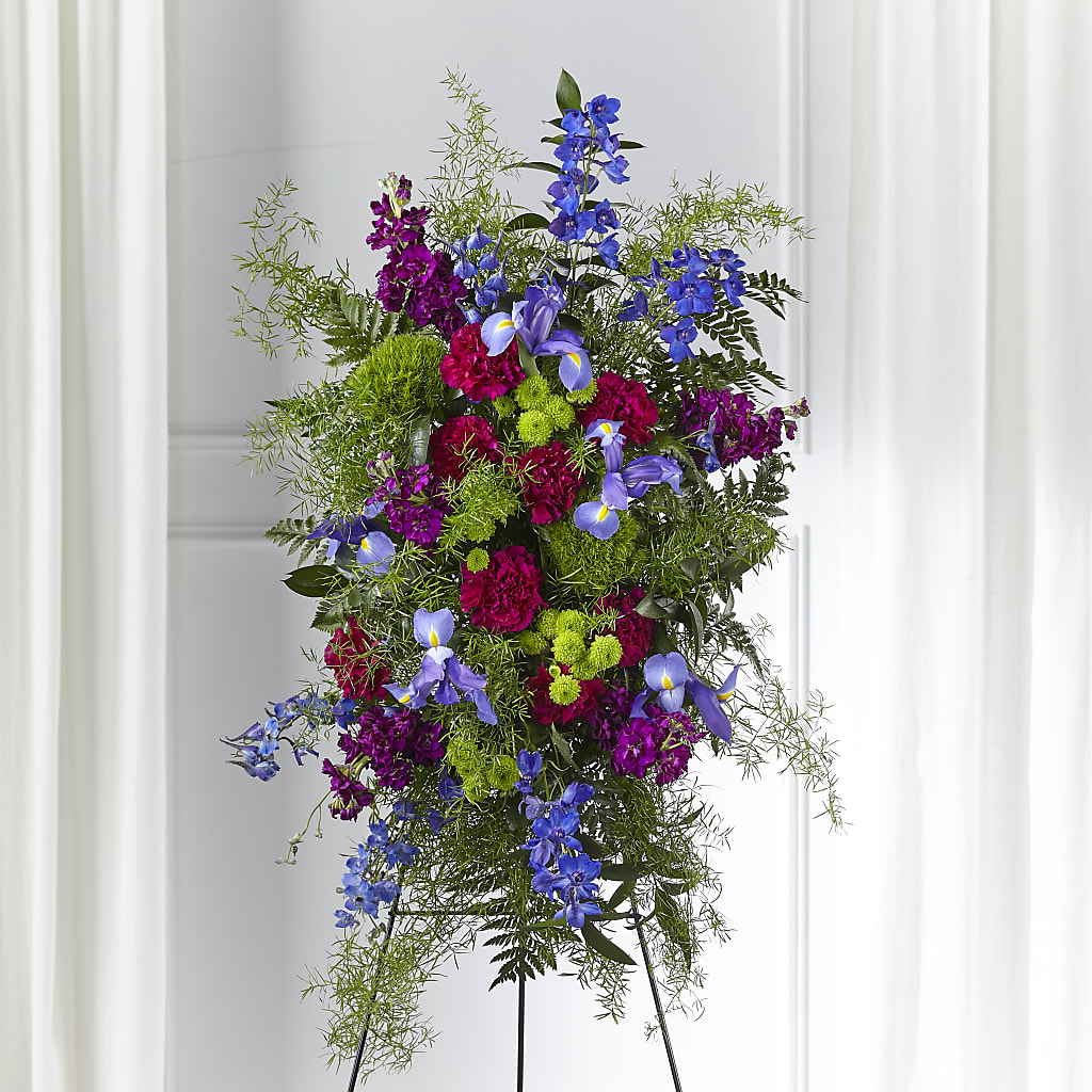 Heavenly Skies Standing Spray – VASEFUL FLOWERS & GIFTS, Princeton NJ