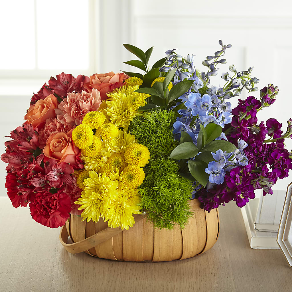 Prideful Basket – VASEFUL FLOWERS & GIFTS, Princeton NJ
