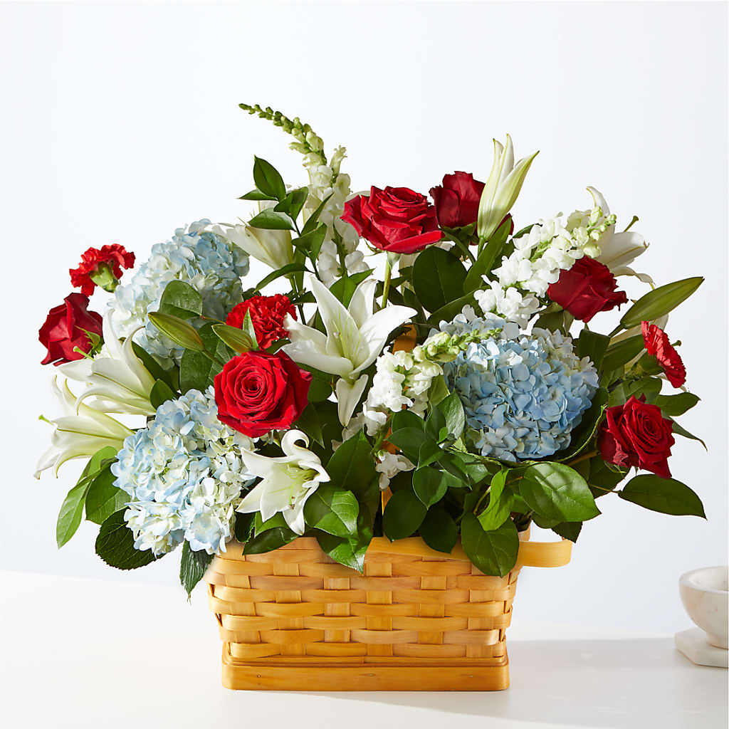 Greater Glory Basket – VASEFUL FLOWERS & GIFTS, Princeton NJ