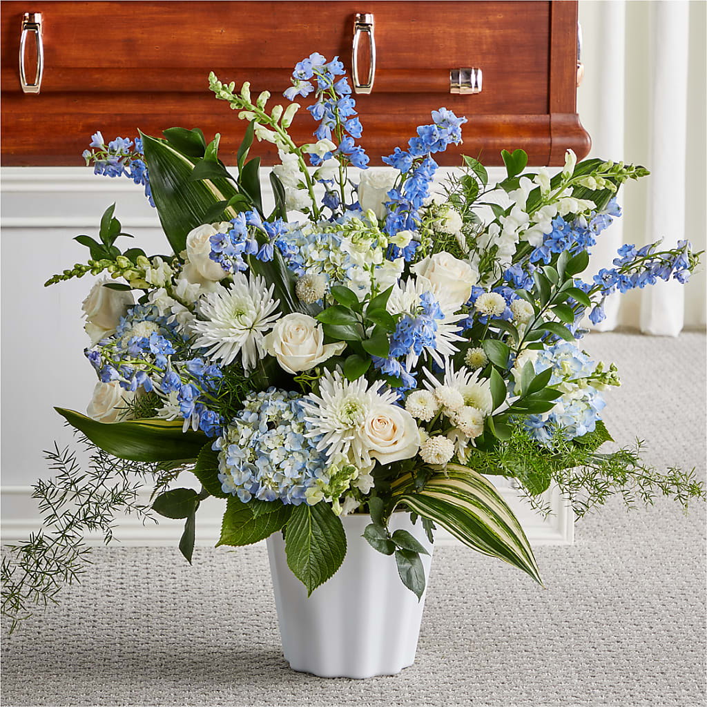 Everlasting Memories Floor Basket – VASEFUL FLOWERS & GIFTS, Princeton NJ