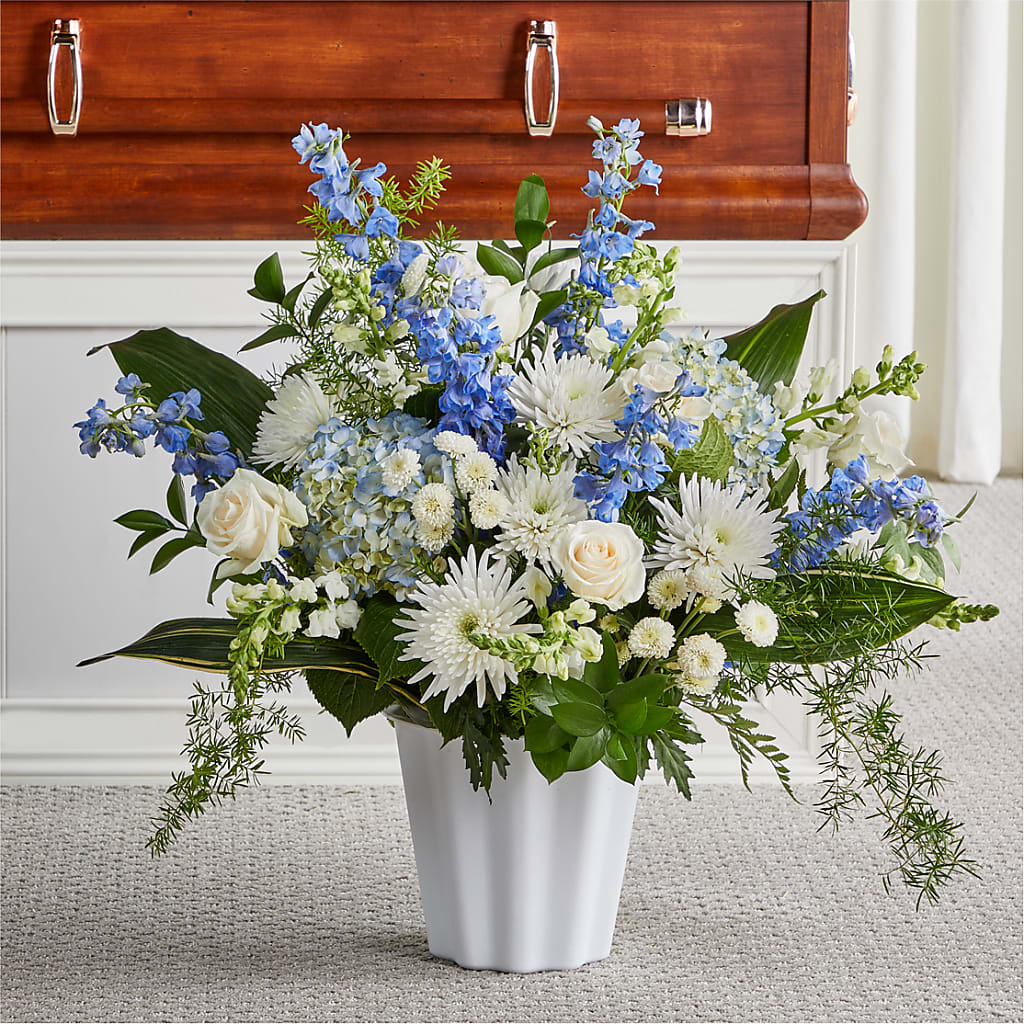 Everlasting Memories Floor Basket – VASEFUL FLOWERS & GIFTS, Princeton NJ