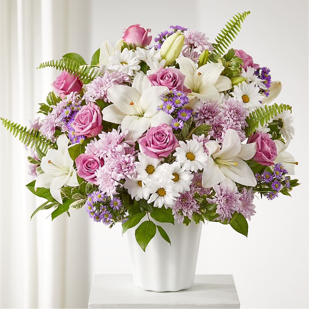 Warmest Thoughts Tabletop Basket – VASEFUL FLOWERS & GIFTS, Princeton NJ