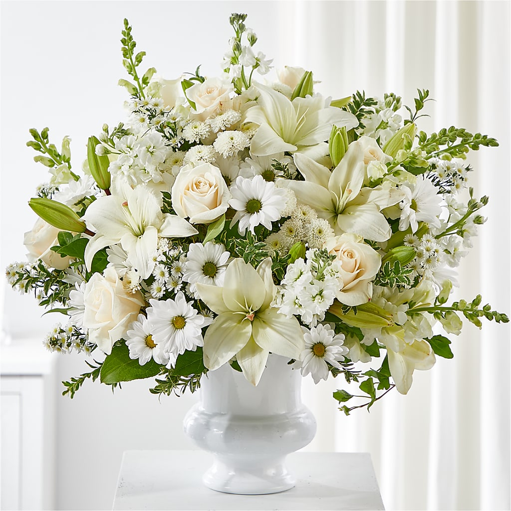 Uplifting Urn Arrangement – VASEFUL FLOWERS & GIFTS, Princeton NJ