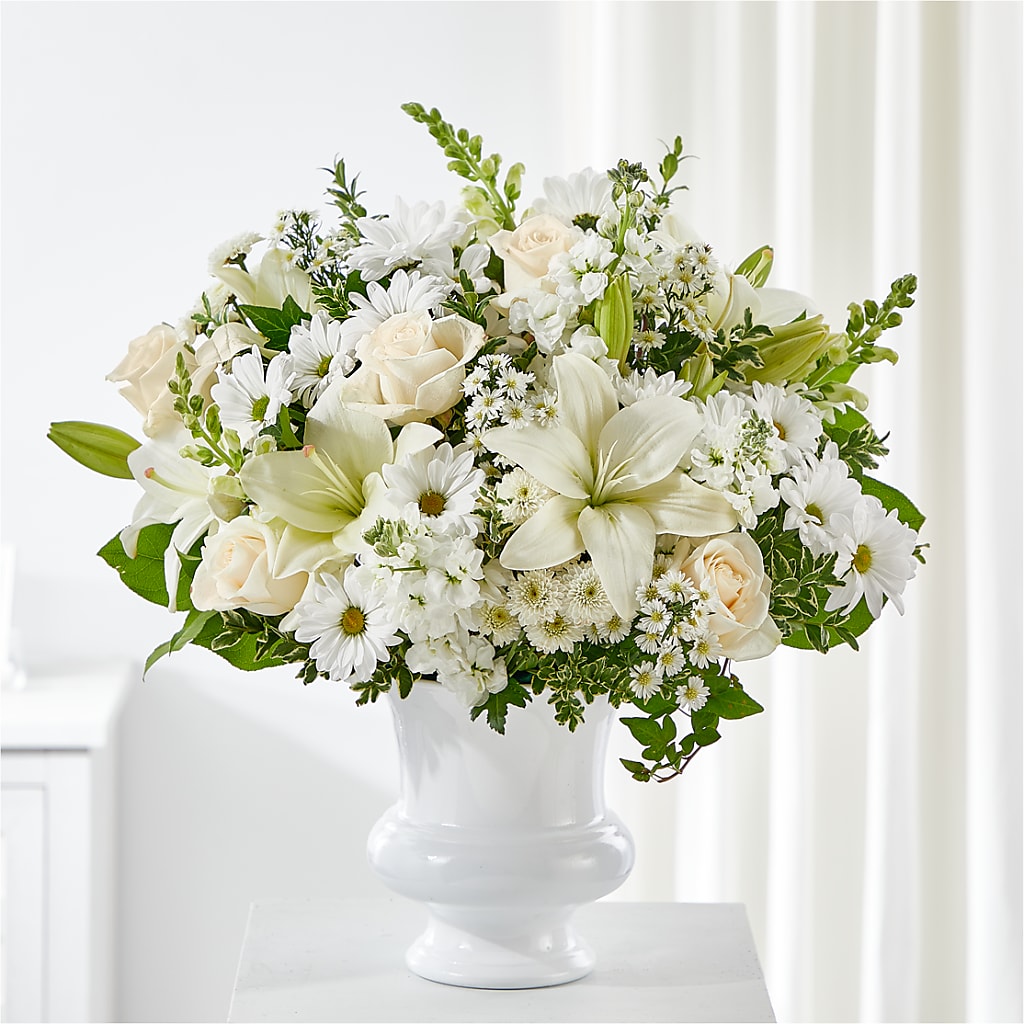 Uplifting Urn Arrangement – VASEFUL FLOWERS & GIFTS, Princeton NJ