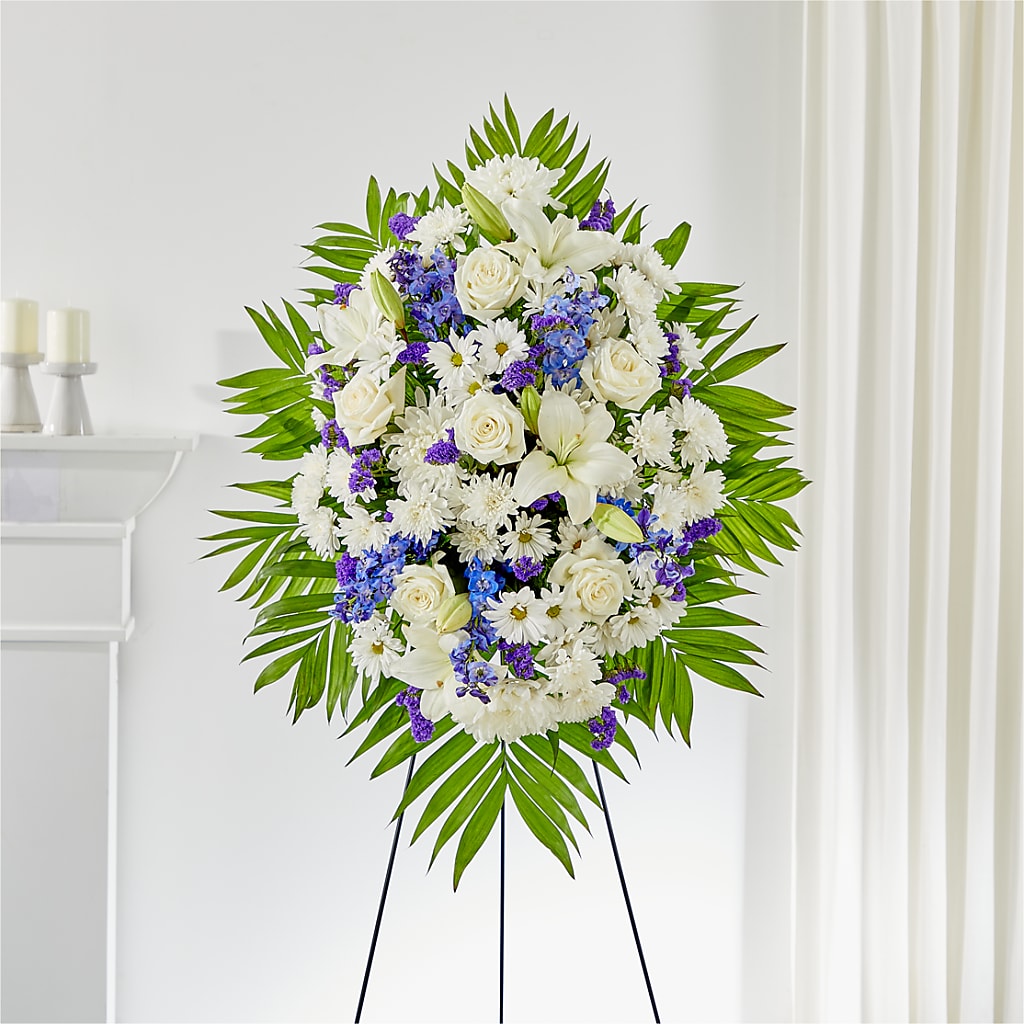At Rest Standing Spray – VASEFUL FLOWERS & GIFTS, Princeton NJ