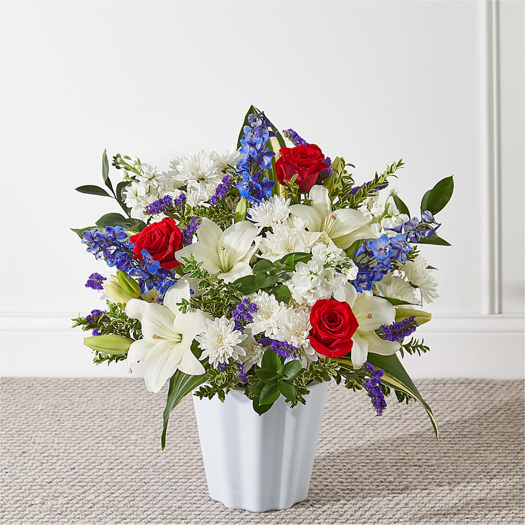 Consoled Floor Basket – VASEFUL FLOWERS & GIFTS, Princeton NJ