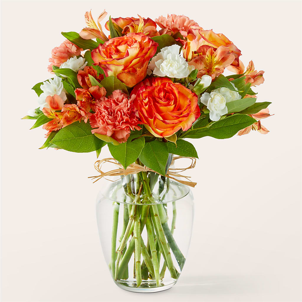 Apricot Glow Bouquet – VASEFUL FLOWERS & GIFTS, Princeton NJ