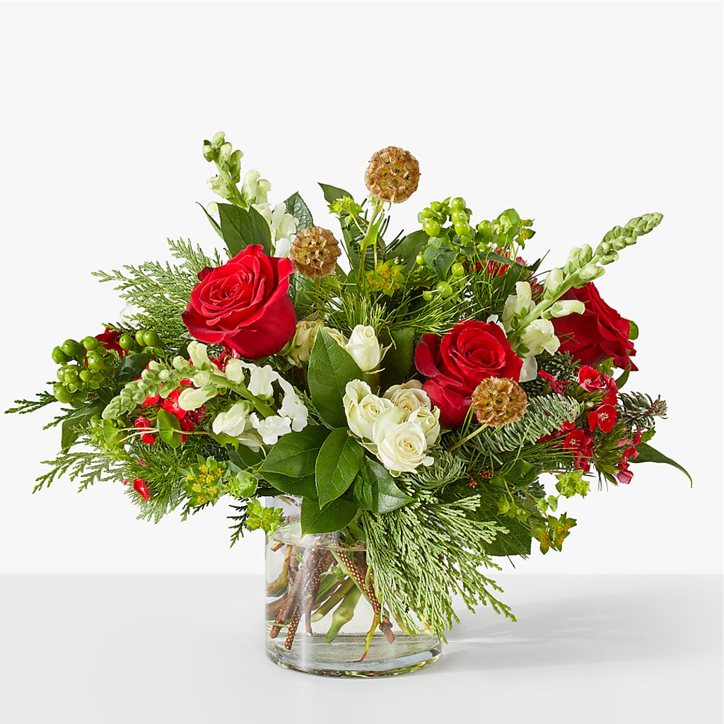 Deck the Halls Bouquet – VASEFUL FLOWERS & GIFTS, Princeton NJ