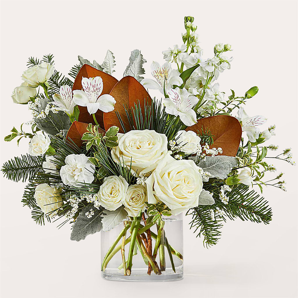 Fresh Snowfall Bouquet – VASEFUL FLOWERS & GIFTS, Princeton NJ