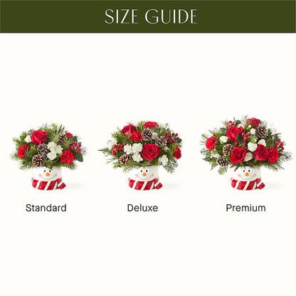 Jolly Snowman Bouquet – VASEFUL FLOWERS & GIFTS, Princeton NJ