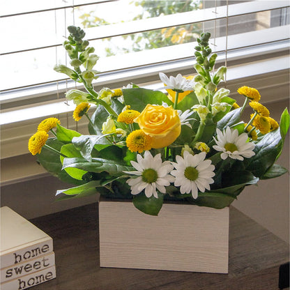 Sun Salutation Box Bouquet – VASEFUL FLOWERS & GIFTS, Princeton NJ
