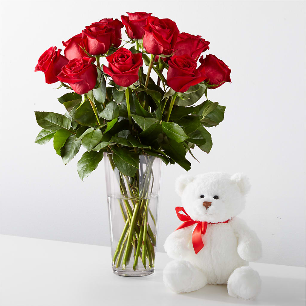 Romantic Long Stem Red Rose Bouquet Bundles – VASEFUL FLOWERS & GIFTS, Princeton NJ