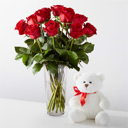 Romantic Long Stem Red Rose Bouquet Bundles – VASEFUL FLOWERS & GIFTS, Princeton NJ