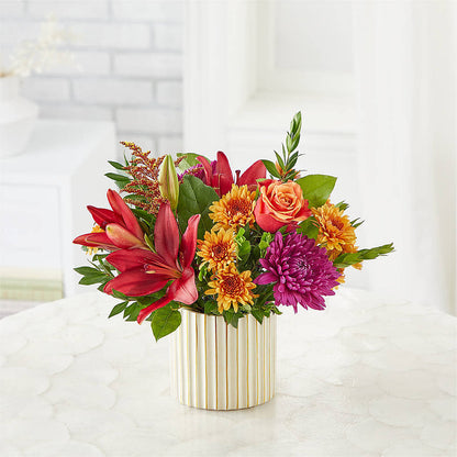 Burgundy Landscape Bouquet – VASEFUL FLOWERS & GIFTS, Princeton NJ