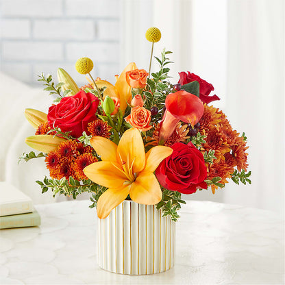 Scarlet Skies Bouquet – VASEFUL FLOWERS & GIFTS, Princeton NJ