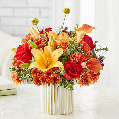 Scarlet Skies Bouquet – VASEFUL FLOWERS & GIFTS, Princeton NJ