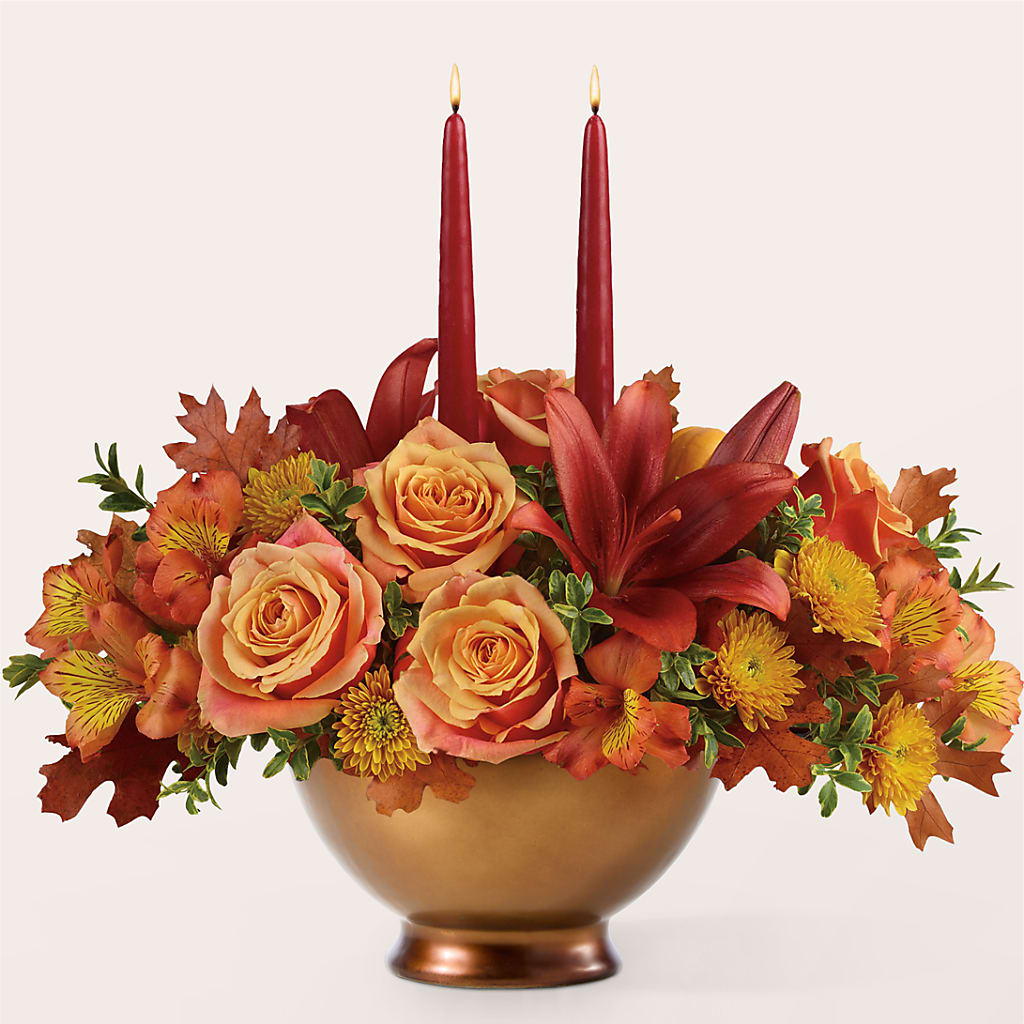 Harvest Table Centerpiece – VASEFUL FLOWERS & GIFTS, Princeton NJ
