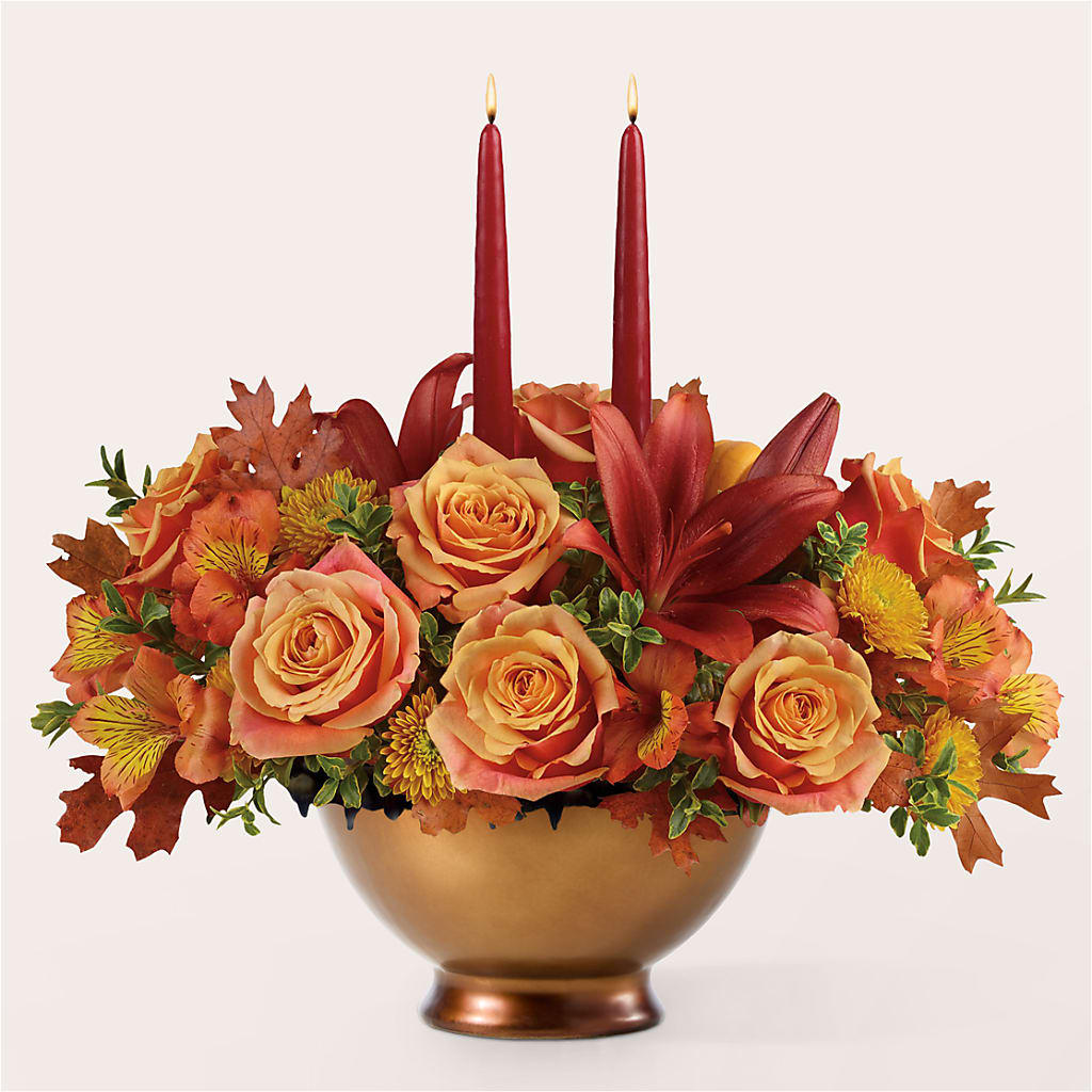 Harvest Table Centerpiece – VASEFUL FLOWERS & GIFTS, Princeton NJ