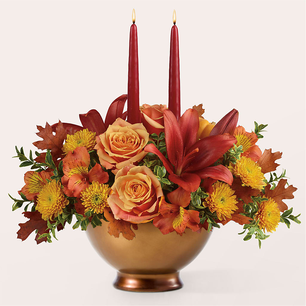Harvest Table Centerpiece – VASEFUL FLOWERS & GIFTS, Princeton NJ