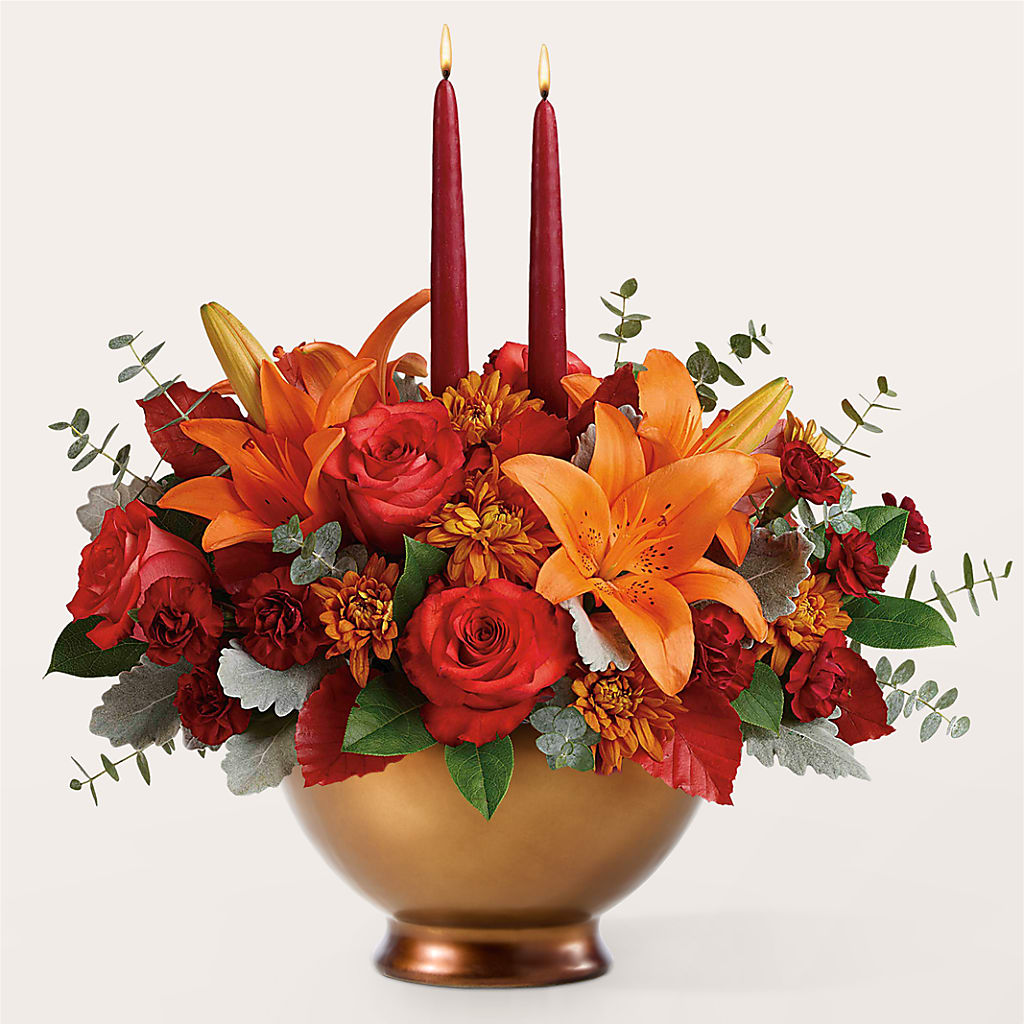 Fruits of Fall Centerpiece – VASEFUL FLOWERS & GIFTS, Princeton NJ