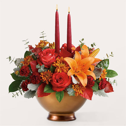 Fruits of Fall Centerpiece – VASEFUL FLOWERS & GIFTS, Princeton NJ
